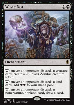 Waste Not - Commander 2016 