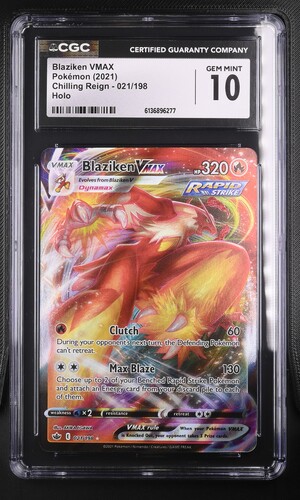 Blaziken VMAX - CRE 21 - English - CGC 10