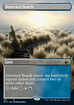 Deserted Beach - Innistrad Midnight Hunt Extras