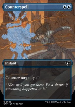 Counterspell - Commander Masters Extras 
