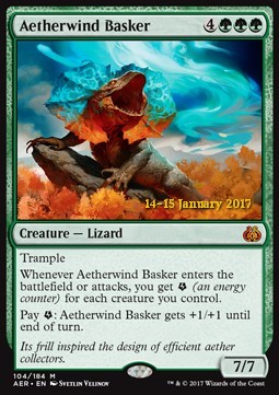 Aetherwind Basker - Aether Revolt Promos 