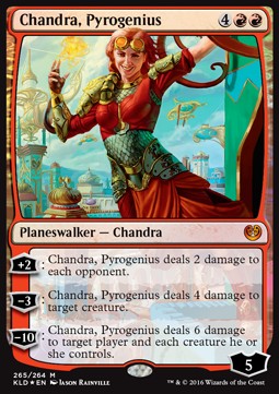 Chandra Pyrogenius - Kaladesh 