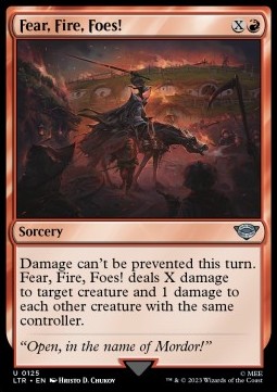 Fear, Fires, Foes! 