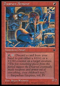 Dwarven Armorer - Fallen Empires 