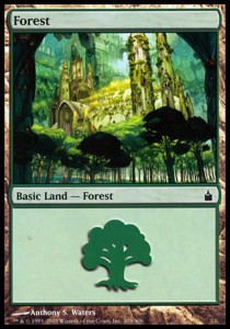 Forest (V.3) - Ravnica City of Guilds