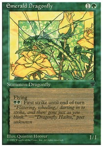 Emerald Dragonfly 