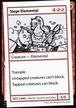 Siege Elemental (V.2) 