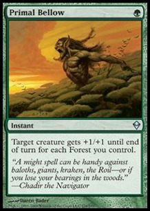 Primal Bellow - Zendikar 