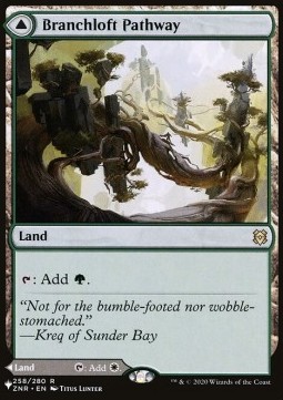 Branchloft Pathway // Boulderloft Pathway - Secret Lair Commander Deck From Cute to Brute 