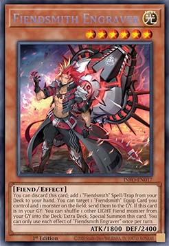 Fiendsmith Engraver (V.1 Secret Rare) 