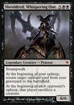 Sheoldred Whispering One - New Phyrexia 