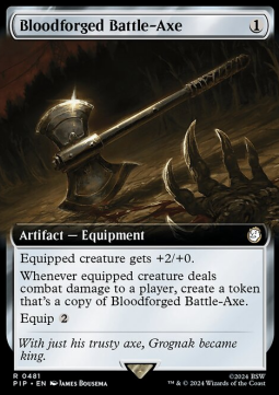 Bloodforged Battle Axe (V.1)
