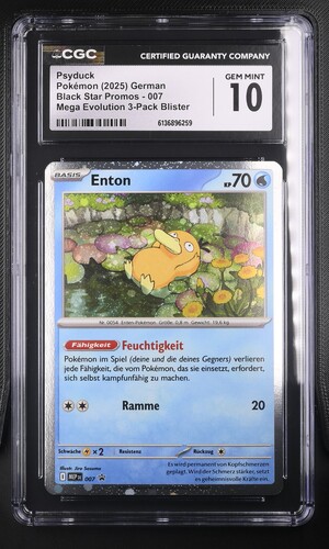 Psyduck - MEP 7 - German - CGC 10 