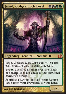 Jarad, Golgari Lich Lord - Return to Ravnica 