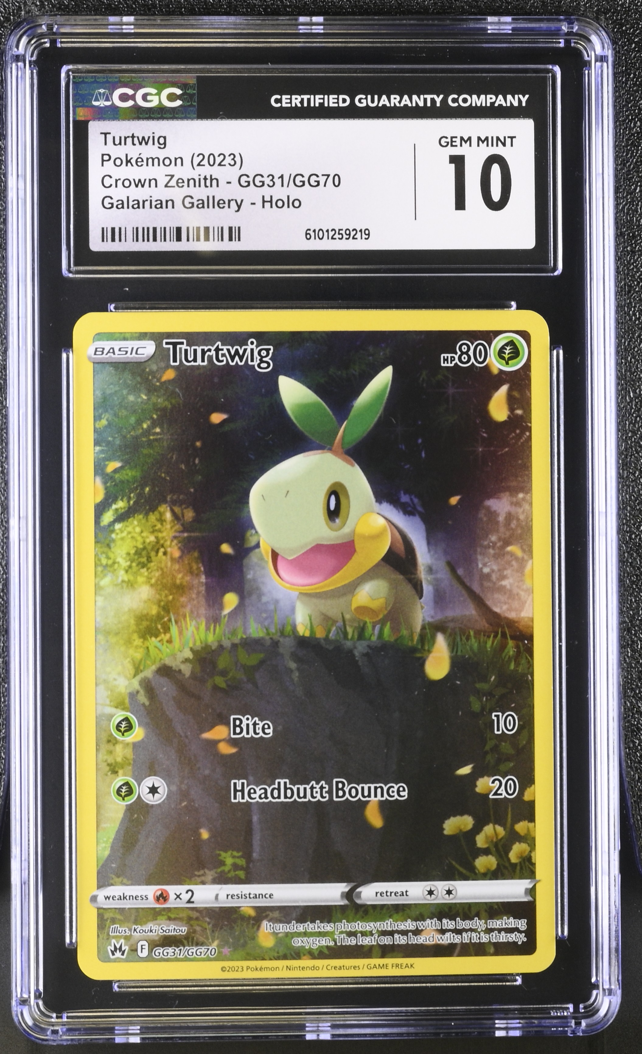 Turtwig - CRZ 31 - English - CGC 10