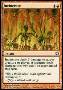 Incinerate 