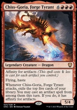 Chiss Goria Forge Tyrant - Commander Phyrexia All Will Be One 