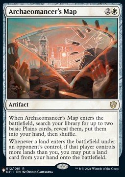 Archaeomancers Map - The List 