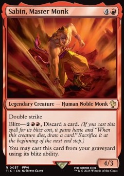 Sabin Master Monk 