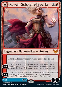 Rowan Scholar of Sparks Will Scholar of Frost - Strixhaven School of Mages 
