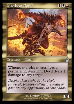 Mayhem Devil - Ravnica Remastered Extras 