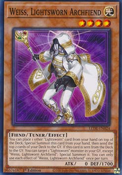 Weiss Lightsworn Archfiend 
