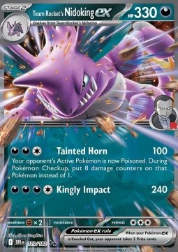 Team Rockets Nidoking ex 