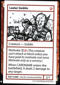 Lazier Goblin (V.1) - Mystery Booster Playtest Cards