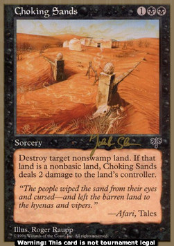 Choking Sands 