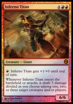 Inferno Titan - Duels of the Planeswalkers Promos 