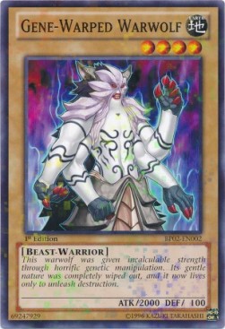 Gene-Warped Warwolf (V.2 - Mosaic Rare) 