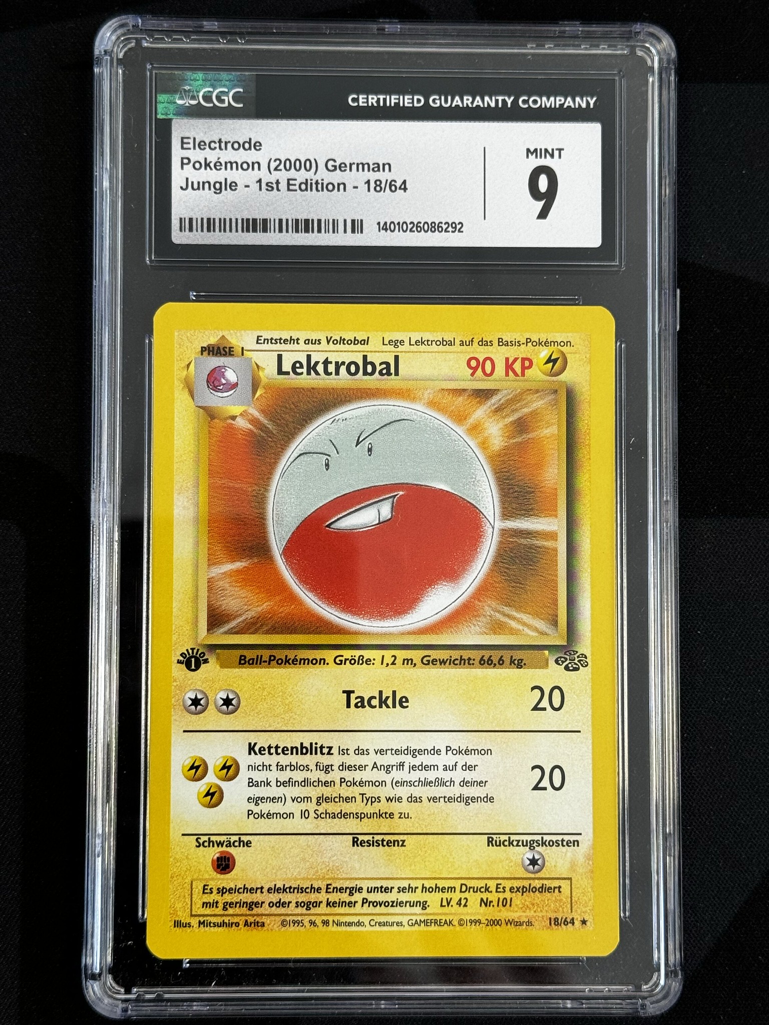 Electrode - JU 18 - German - CGC 9