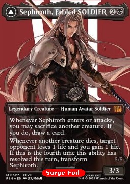 Sephiroth Fabled SOLDIER Sephiroth One Winged Angel (V.4) 