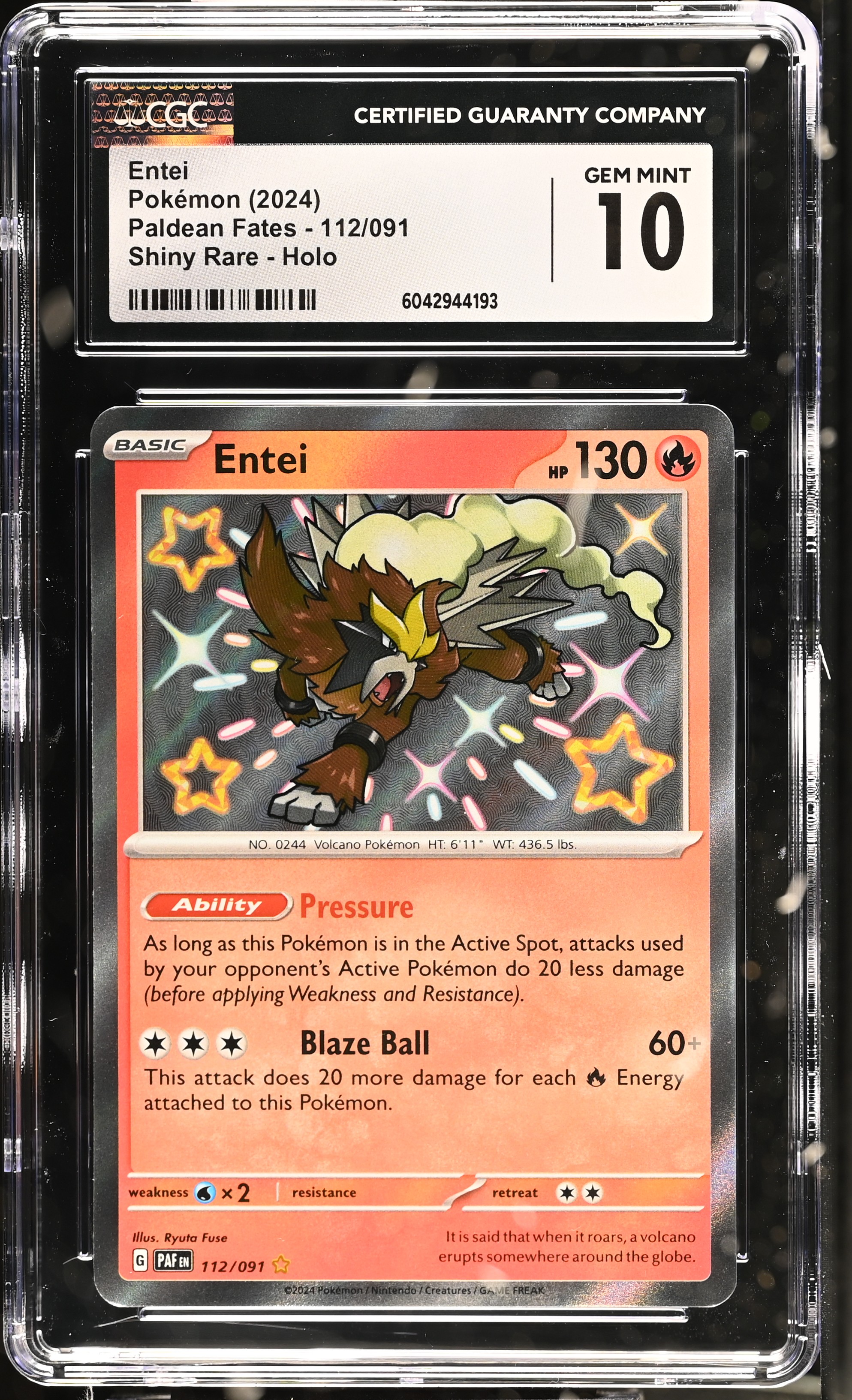Entei - PAF 112 - English - CGC 10 
