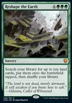 Reshape the Earth - Commander Legends 