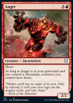 Anger - Commander Adventures in the Forgotten Realms 