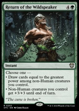 Return of the Wildspeaker 