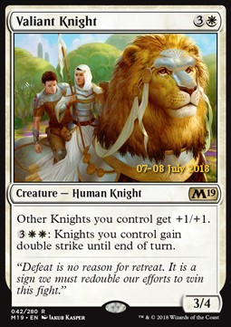 Valiant Knight - Core 2019 Promos 