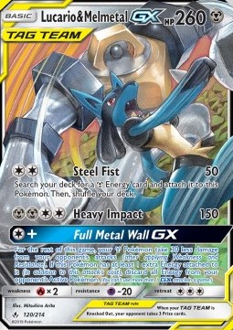 Lucario & Melmetal GX 