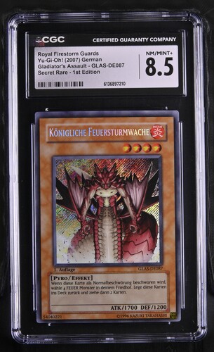 Royal Firestorm Guards - GLAS 87 - German - CGC 8.5 