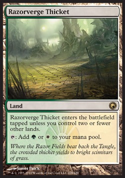 Razorverge Thicket - Scars of Mirrodin