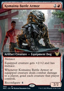 Komainu Battle Armor (V.2) - Commander Kamigawa Neon Dynasty 
