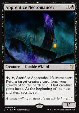Apprentice Necromancer - Commander 2017 