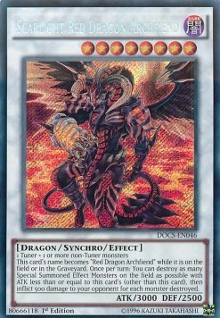 Scarlight Red Dragon Archfiend (V.1 - Secret Rare)