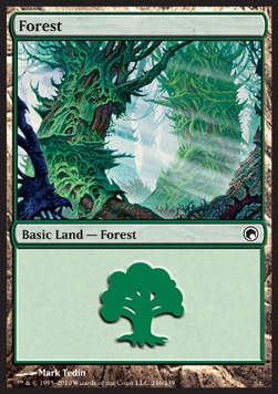 Forest (V.1) - Scars of Mirrodin 