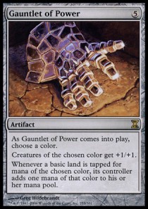 Gauntlet of Power - Time Spiral