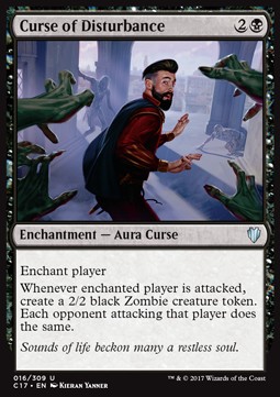 Curse of Disturbance - Commander 2017 