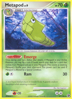 Metapod Lv.9 