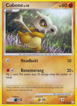 Cubone Lv.16 