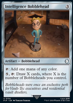 Intelligence Bobblehead - Universes Beyond Fallout 